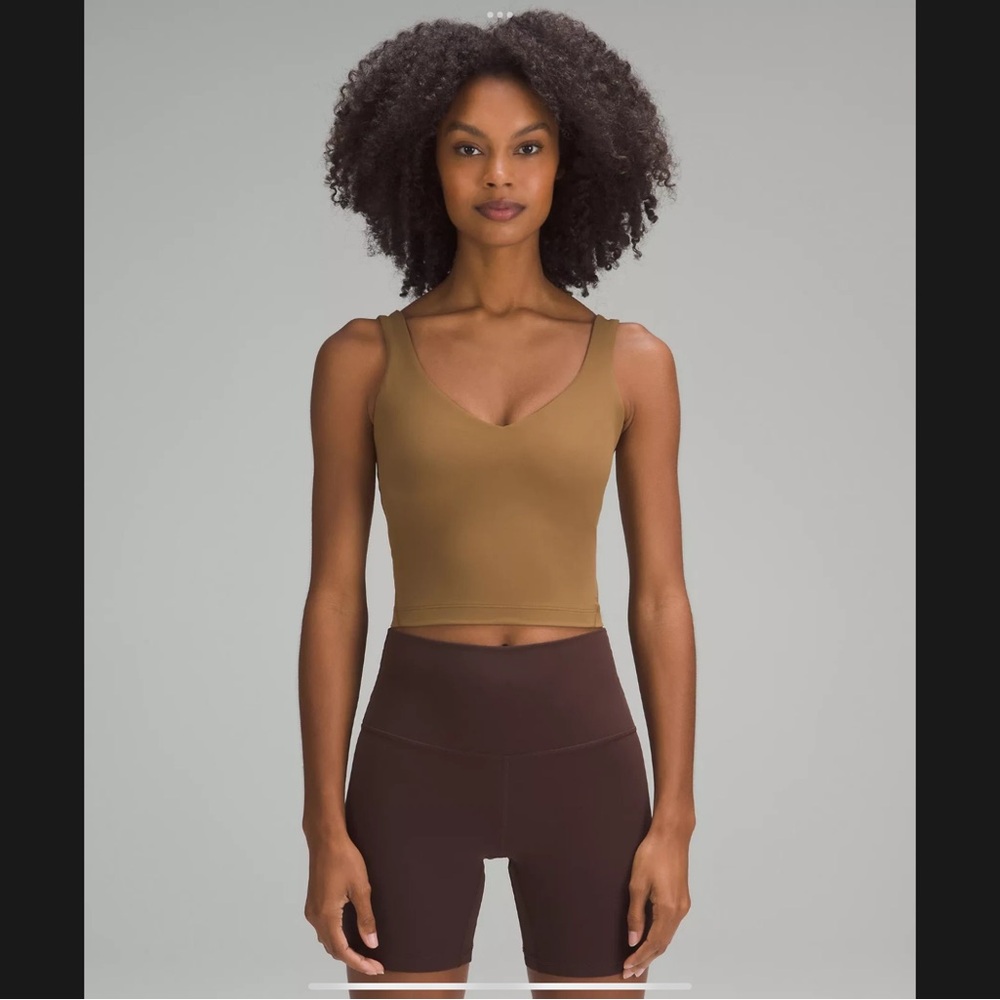 NWT LULULEMON ALIGN TANK ALL SPICE SIZE 4 SOLD OUT COLOR
